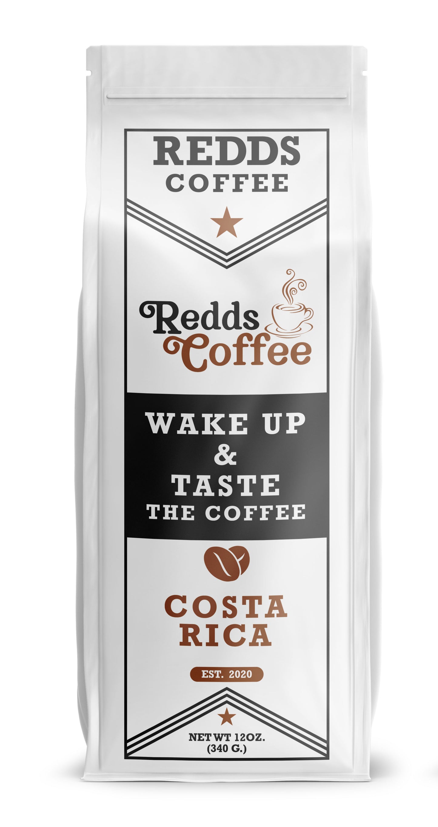 Redds Coffee Costa Rica Tarrazu Whole Bean 12 oz